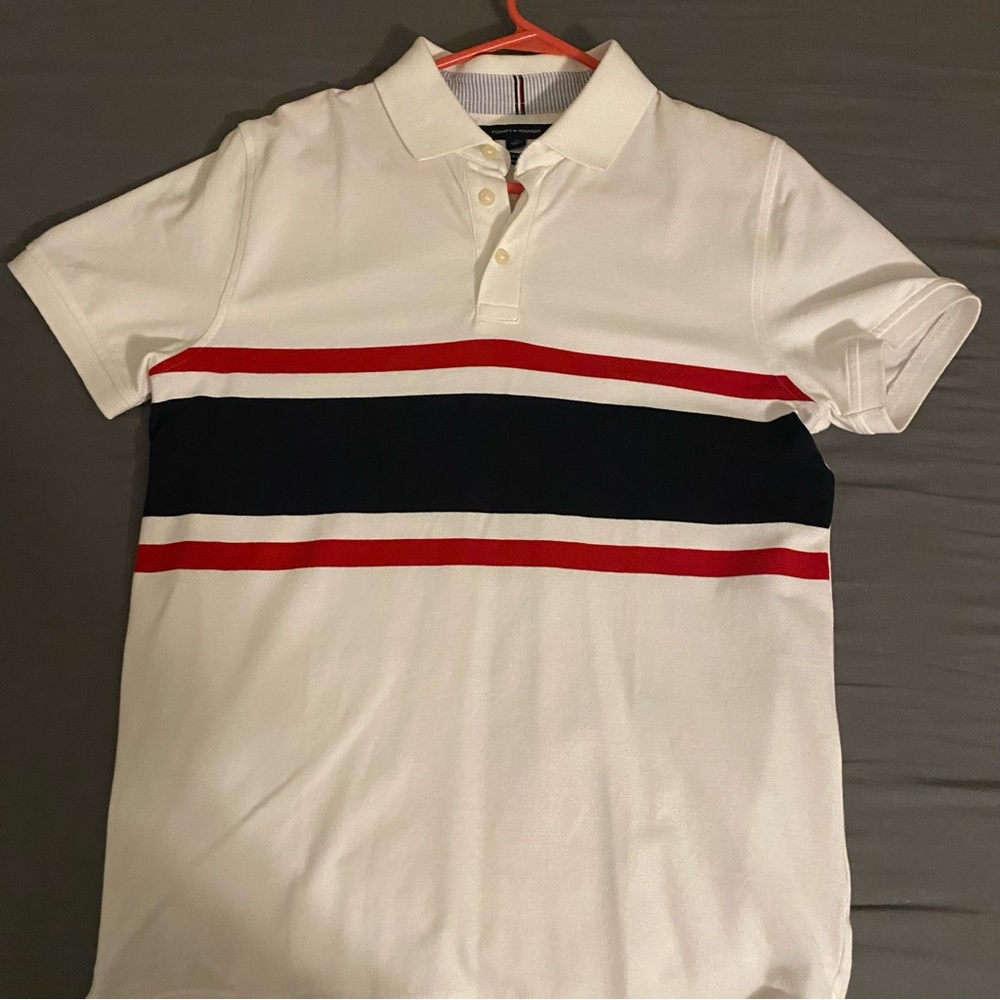 TOMMY HILFIGER POLO COLLARD SHIRT